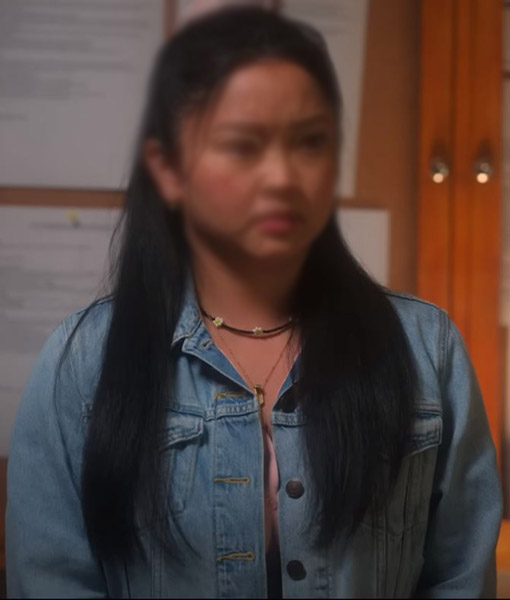 Boo Bitch Erika Vu (Lana Condor) Denim Jacket | LucacciLeather