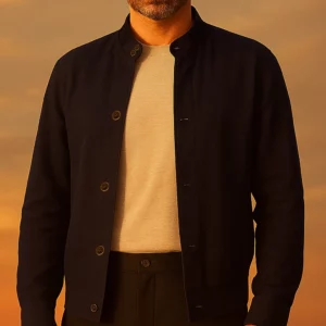 A Big Bold Beautiful Journey Colin Farrell Blue Jacket