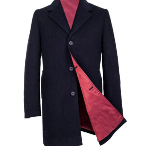 Paul Black Wool Coat