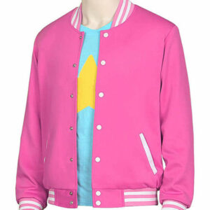 Steven Pink Varsity Jacket