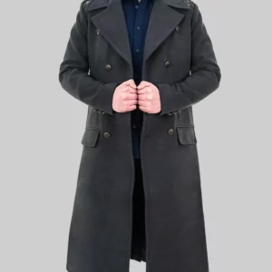 Craig Grey Wool Blend Coat